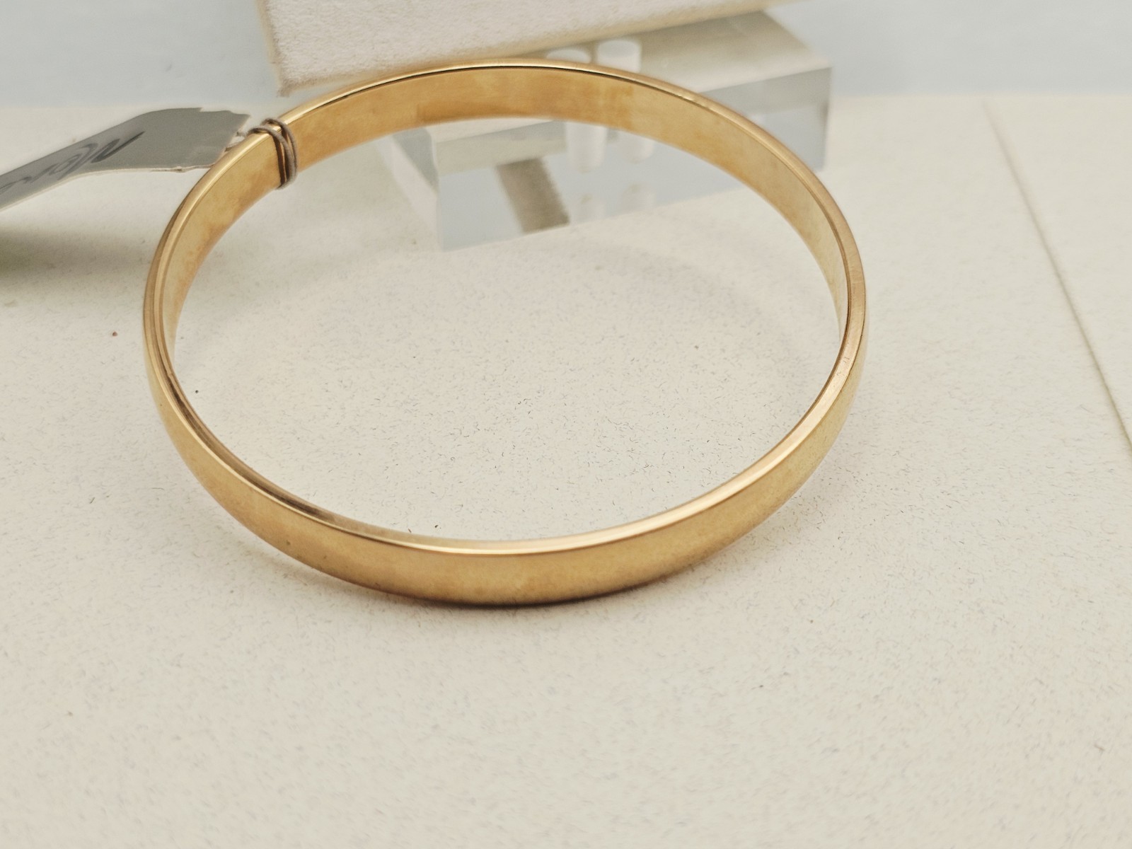 Monet Bracelet 7 3/4 ” X 1/4 ” Thick Gold