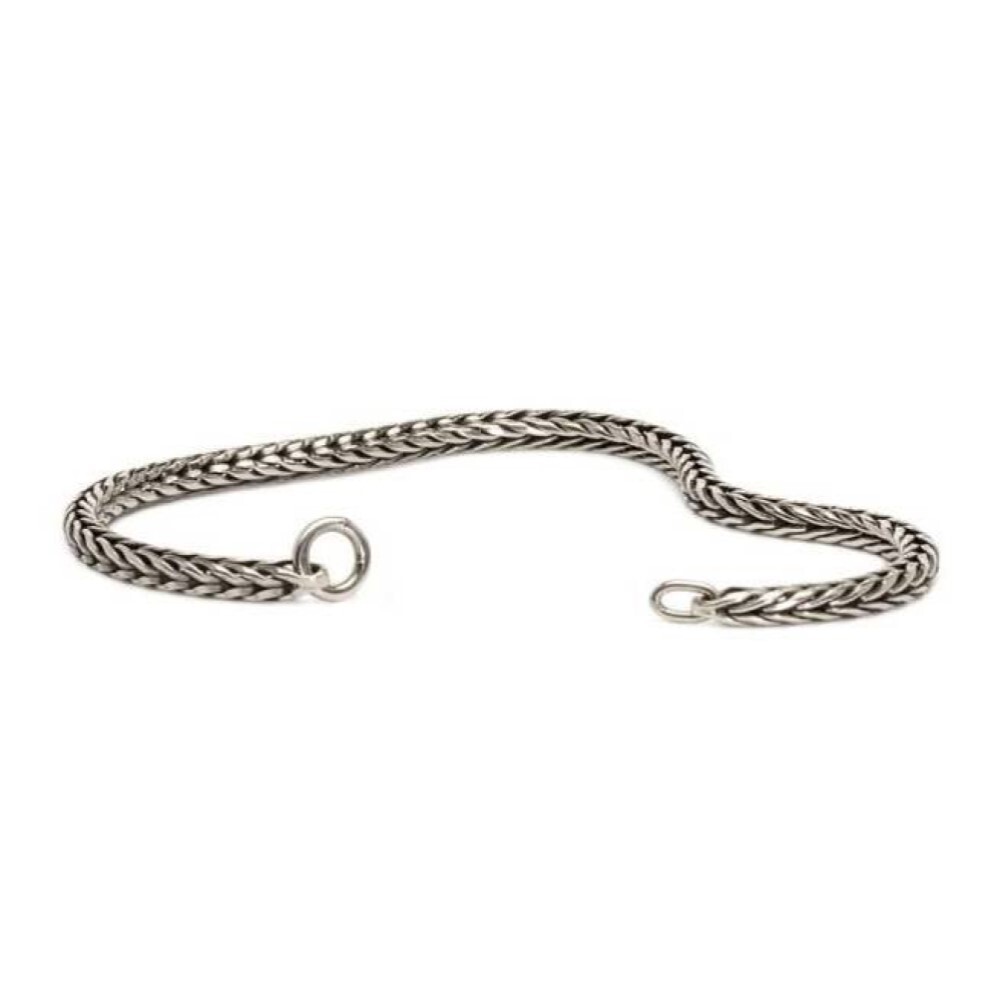 Trollbeads Original Foxtail 15217 Bracelet Silver 6.7 (5.7 actual) inch :0