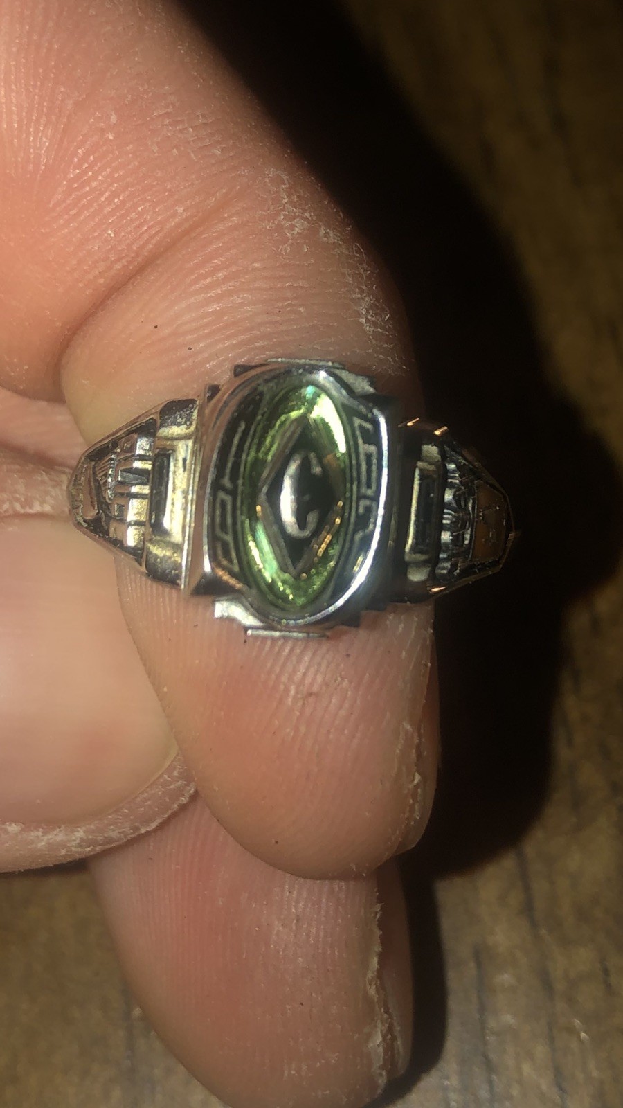 Jostens 1962 Class Ring LTM Stainless Sz 7