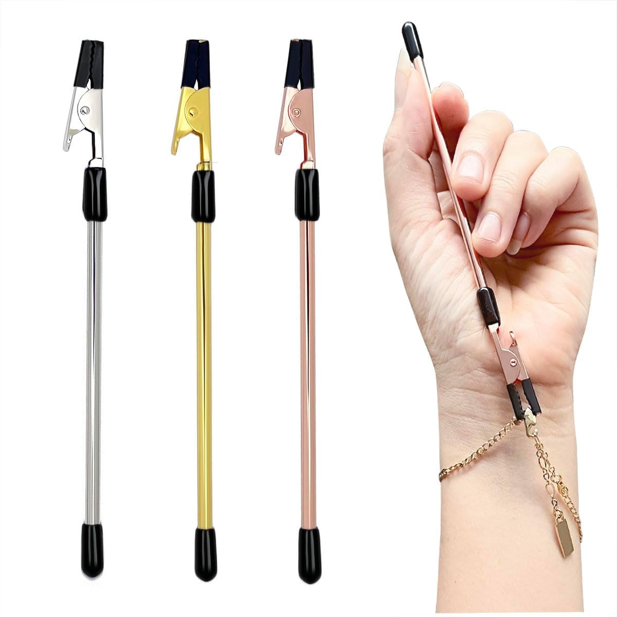 3 Pcs Buddy Jewelry Helper Tool, Fastener Helper for Necklace, Bracelet, Watc…
