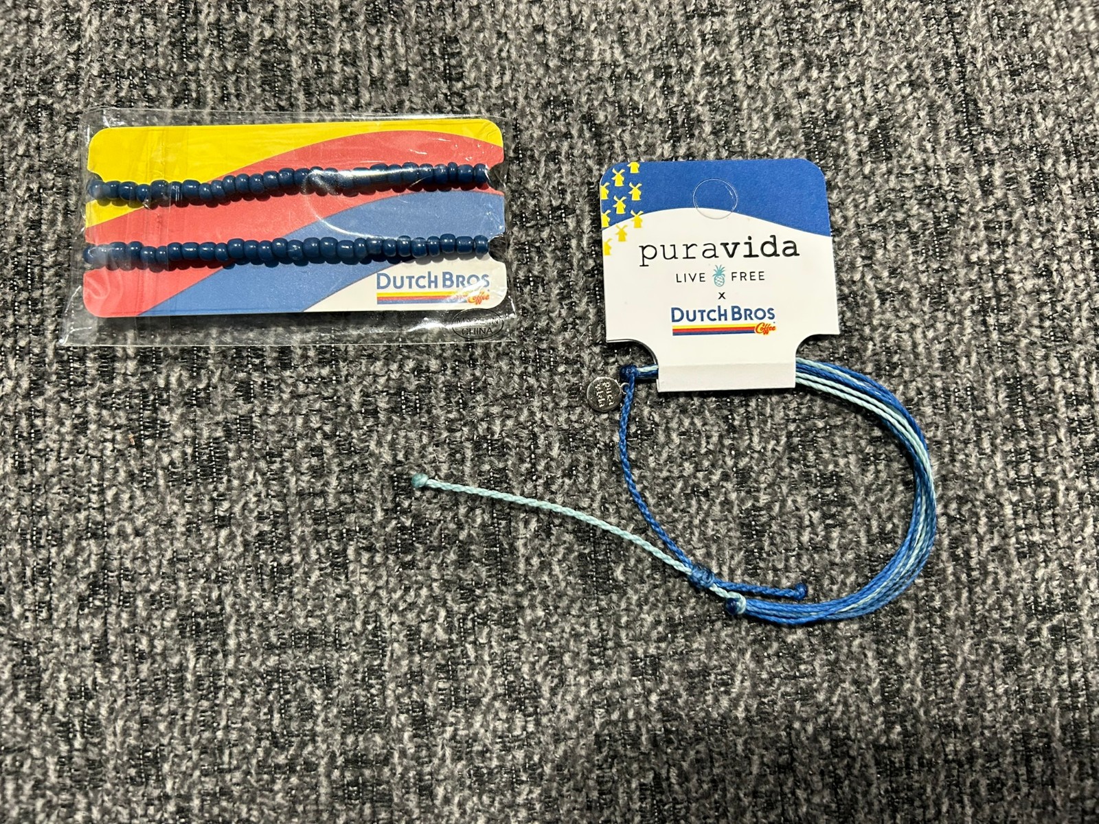 Dutch Bros. Bracelets Puravida & Good Energy – Lot of 2