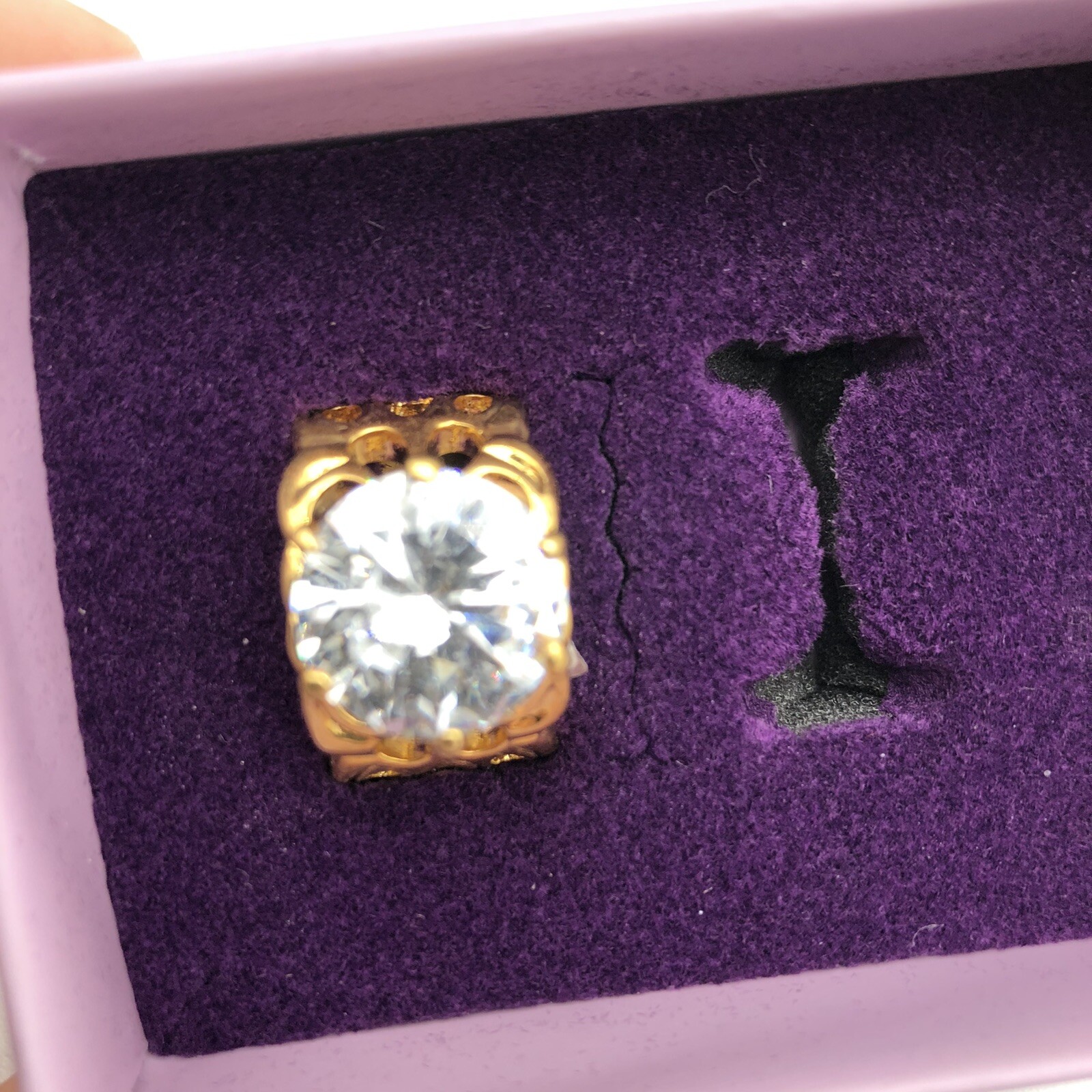 PALM BEACH JEWELRY Gold Electro Plate 16772 SZ 7 Rings – New In Box – Costume