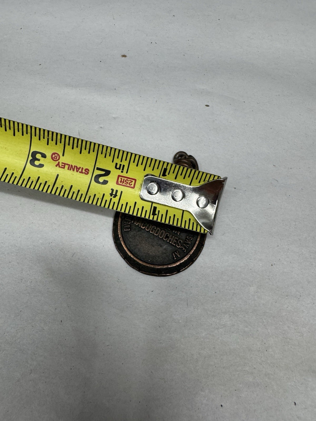 abraham lincoln penny pendant large 1943