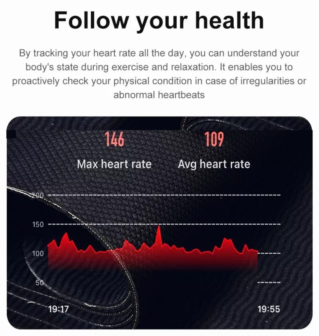 Smart Ring Waterproof Blood Heart Rate Sleep State Tracker Analysis Fitness # 11
