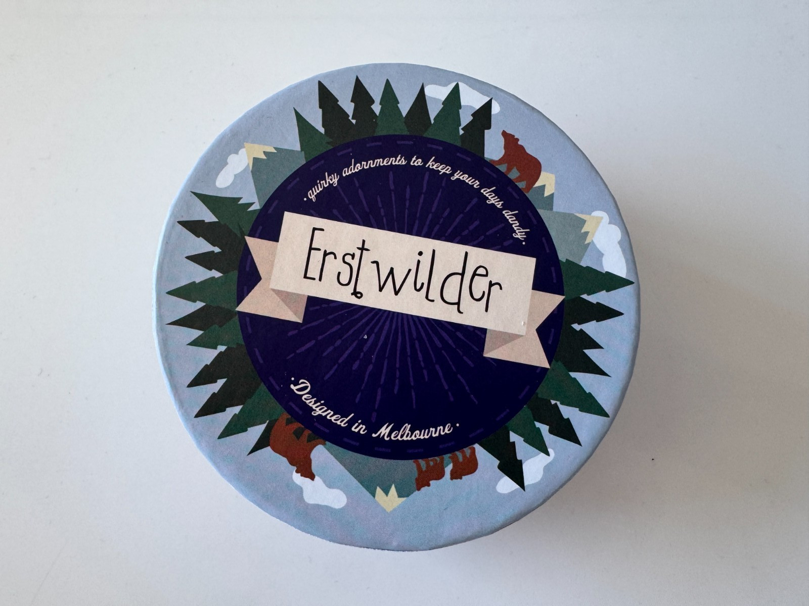 Erstwilder Woodlands Mama Bear Brooch – BRAND NEW IN BOX *
