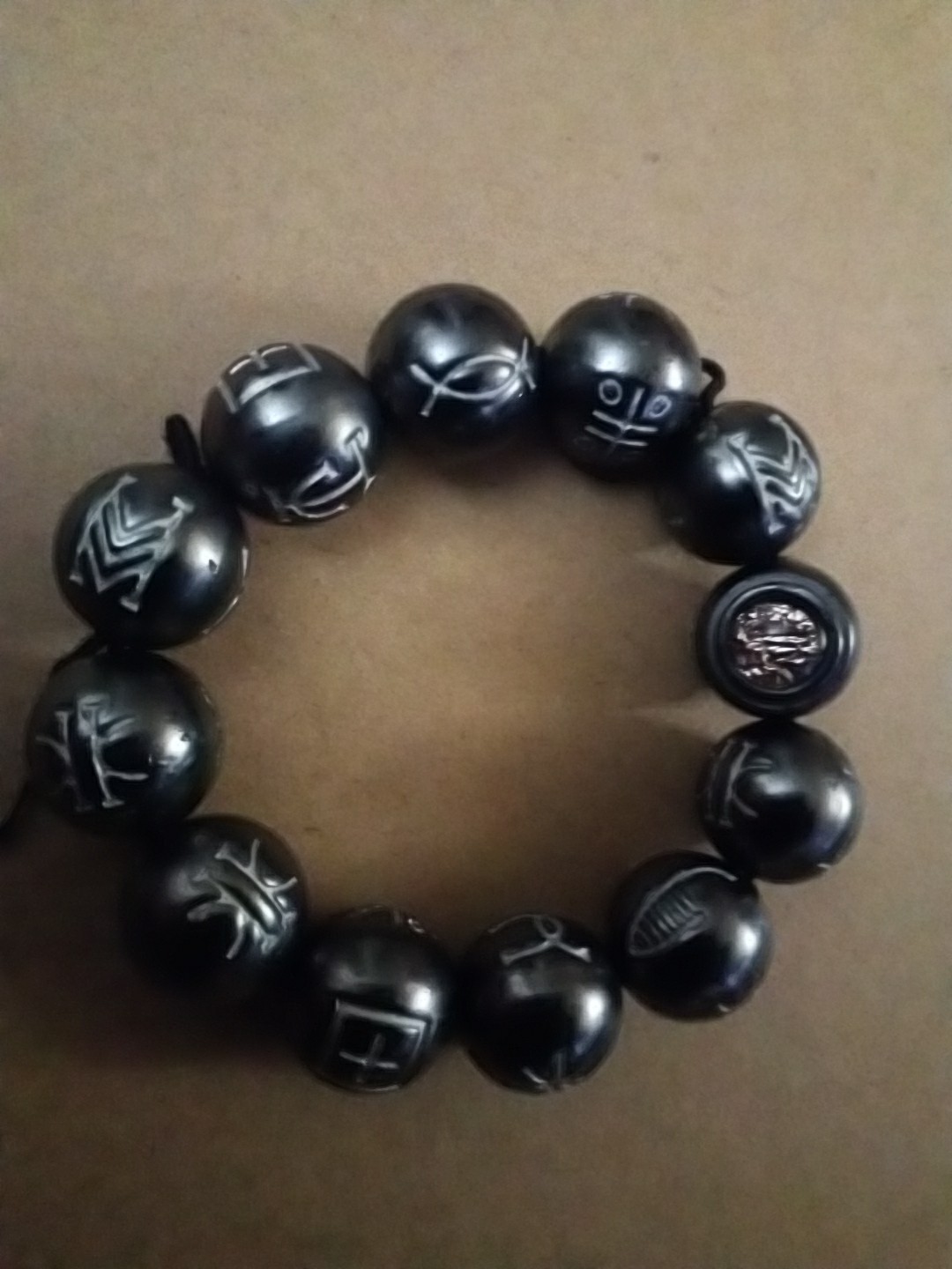 Marvel BLACK PANTHER LEGACY Kimoyo Bead Bracelet 6 to 7 inch x 18mm. OF