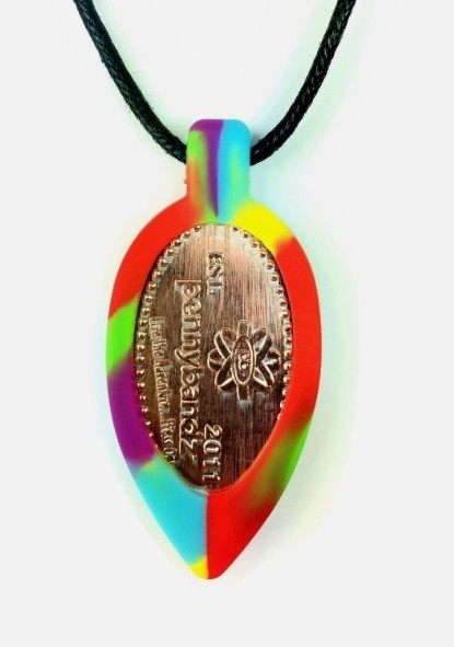 Pennybandz Elongated Pressed Penny Necklace