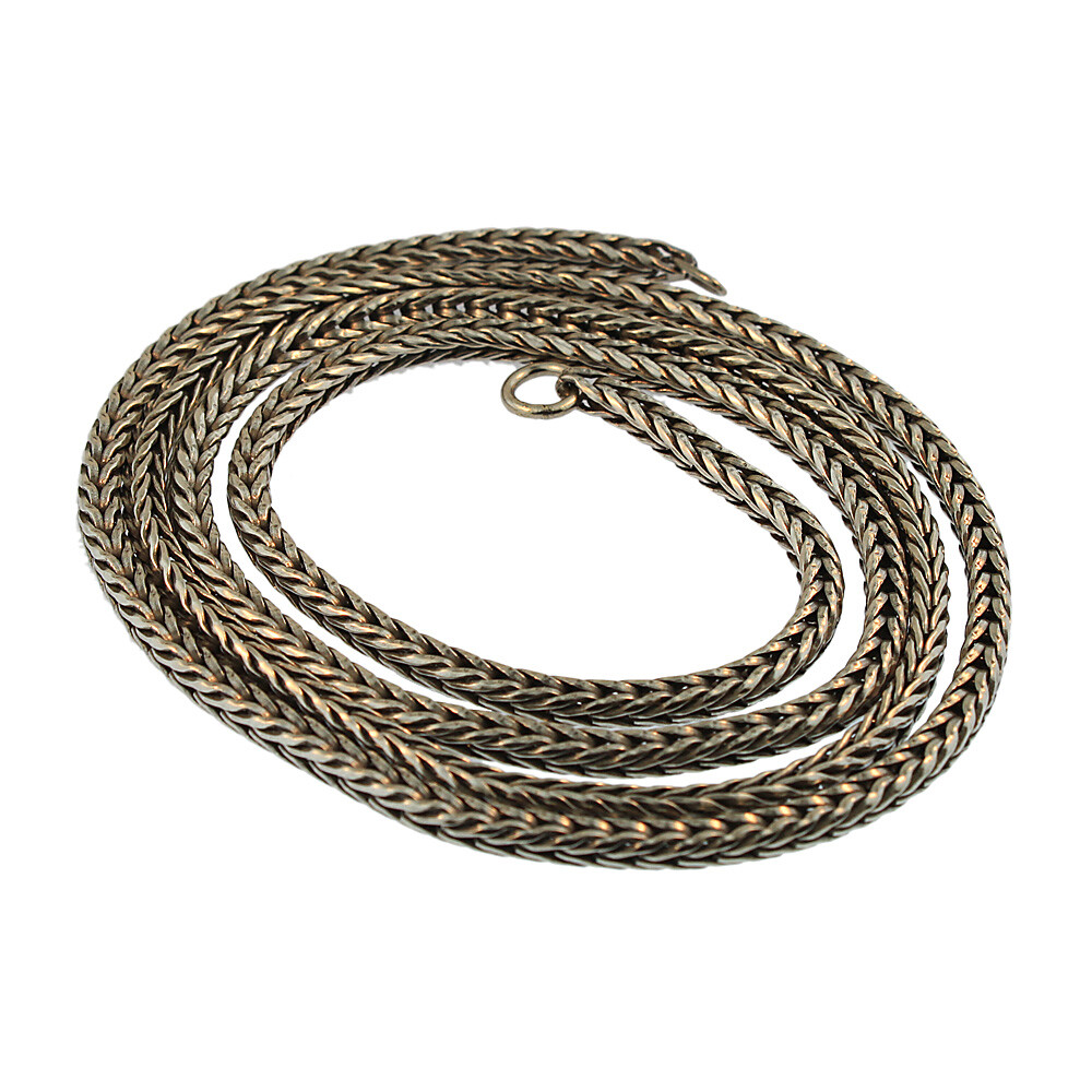 Trollbeads Original Foxtail 13260 Necklace Silver 23.6 (22.6 actual) inch *0