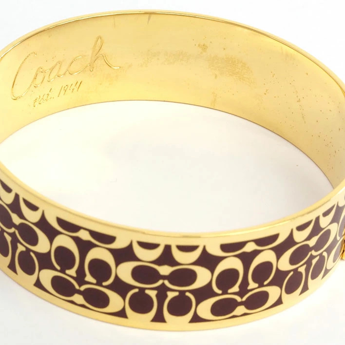 Excellent Condition COACH Signature Bangle
