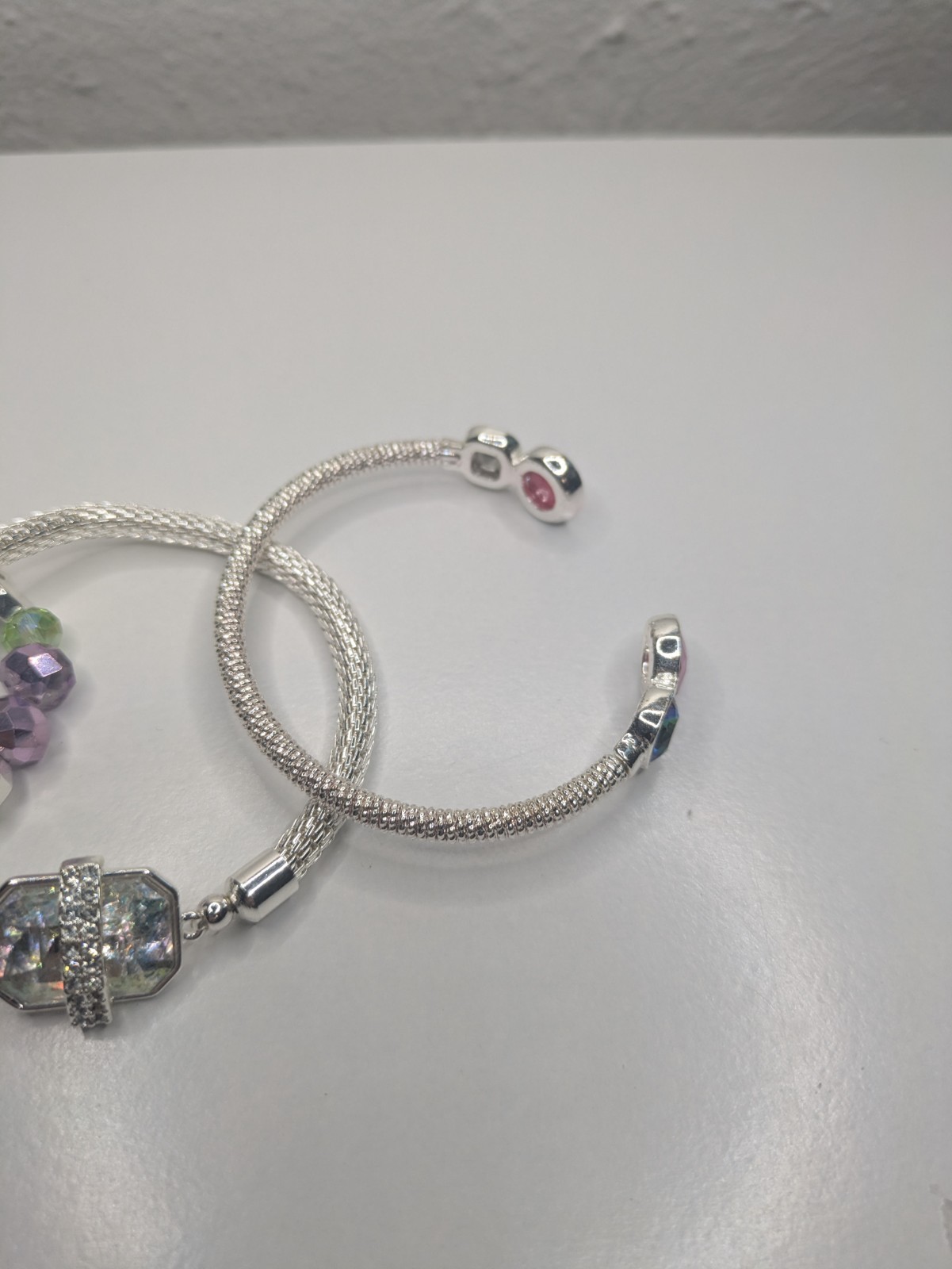 Bomb Party Spring 2024 Stacks Sparkling Confidence Bracelets RBP6903 Purple