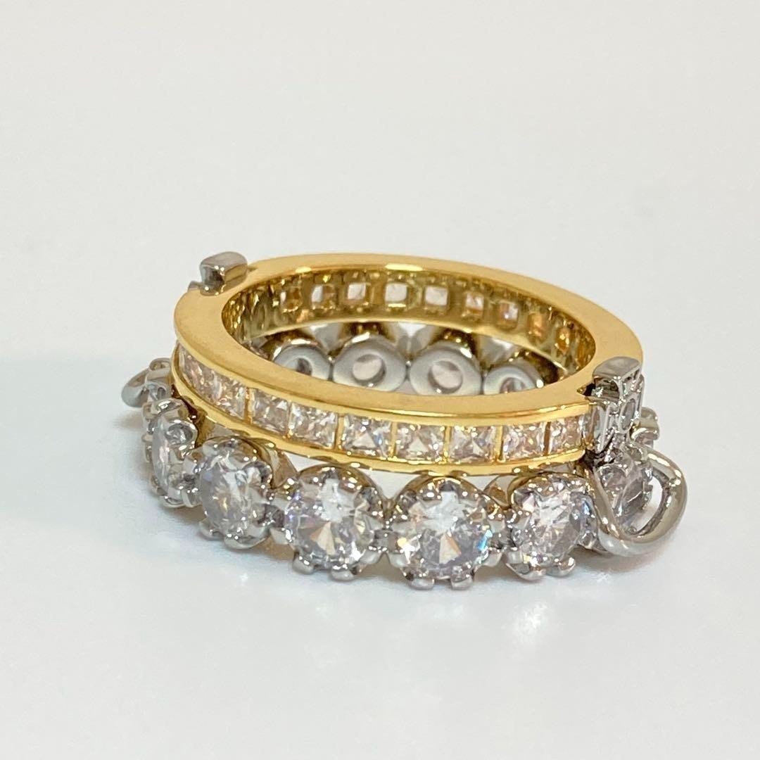 Vivienne Westwood silver and gold combination ring US 6.5 – 7