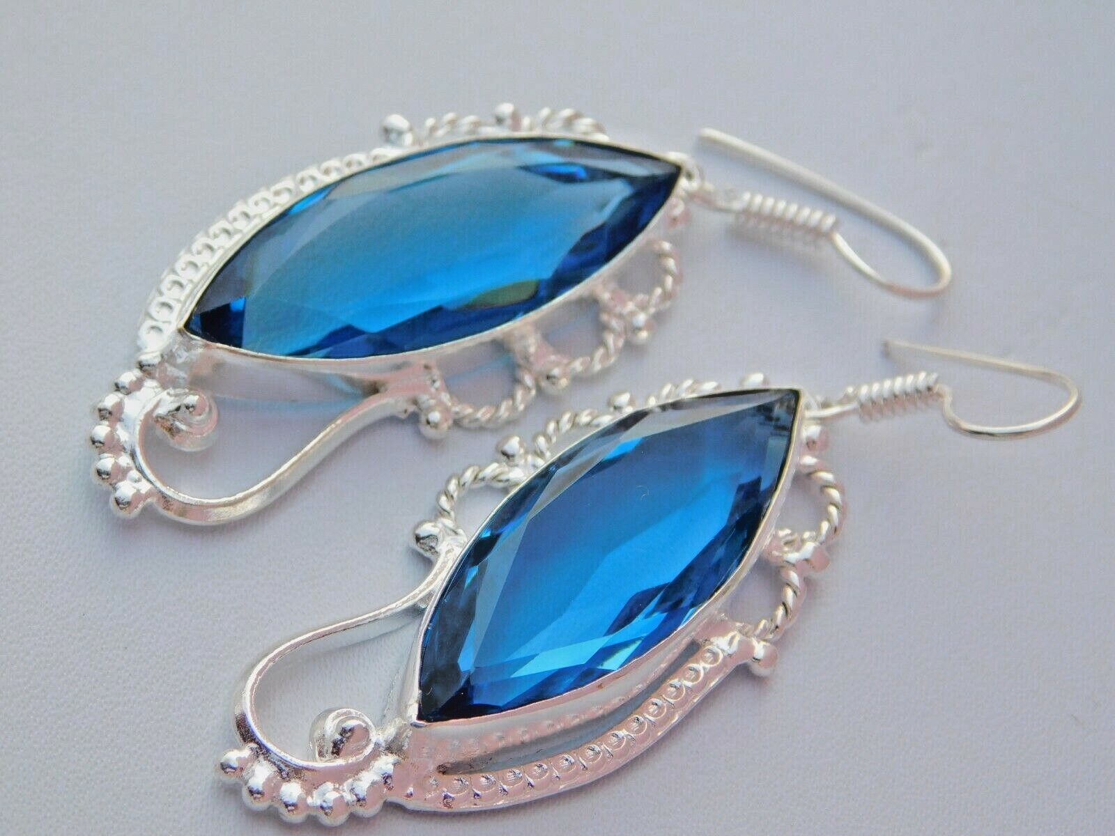 Perfect Valentine’s day Gift For Her ! Hydro London BT Qtz Tribal Brass Earrings