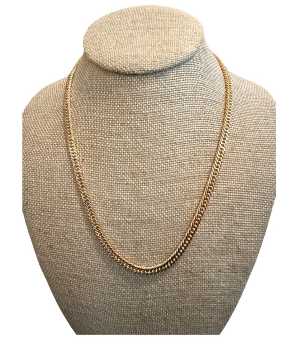 Substantial 5mm Rose Gold Cuban Chain in 19.5″ – New