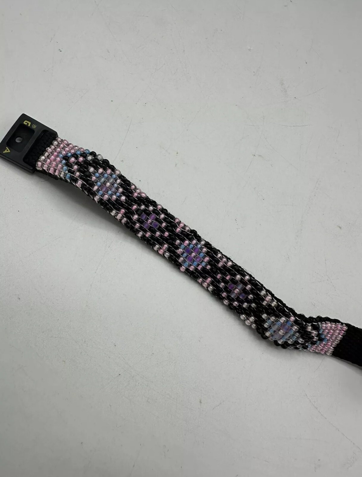 Gotcha Bracelet Adult Vtg 90s Surf Skate Braided Wrap Multi Color