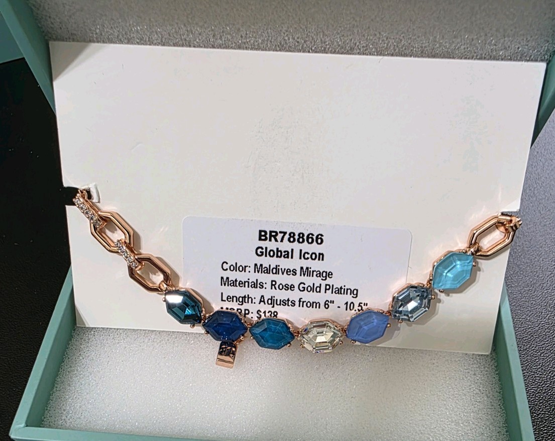Rose Gold Plated Maldives Mirage Jewel Candy Bracelet