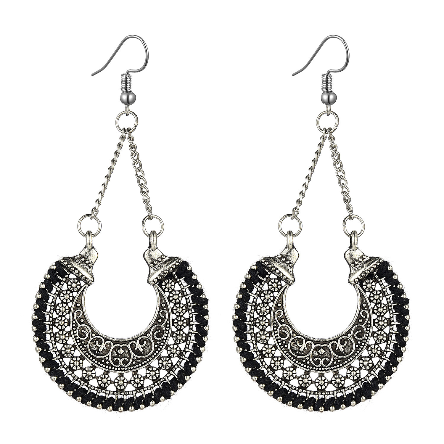 BOHO Earrings Fringe Tassel Bohemian Retro Ethnic Dangle Drop Handmade Jewelry