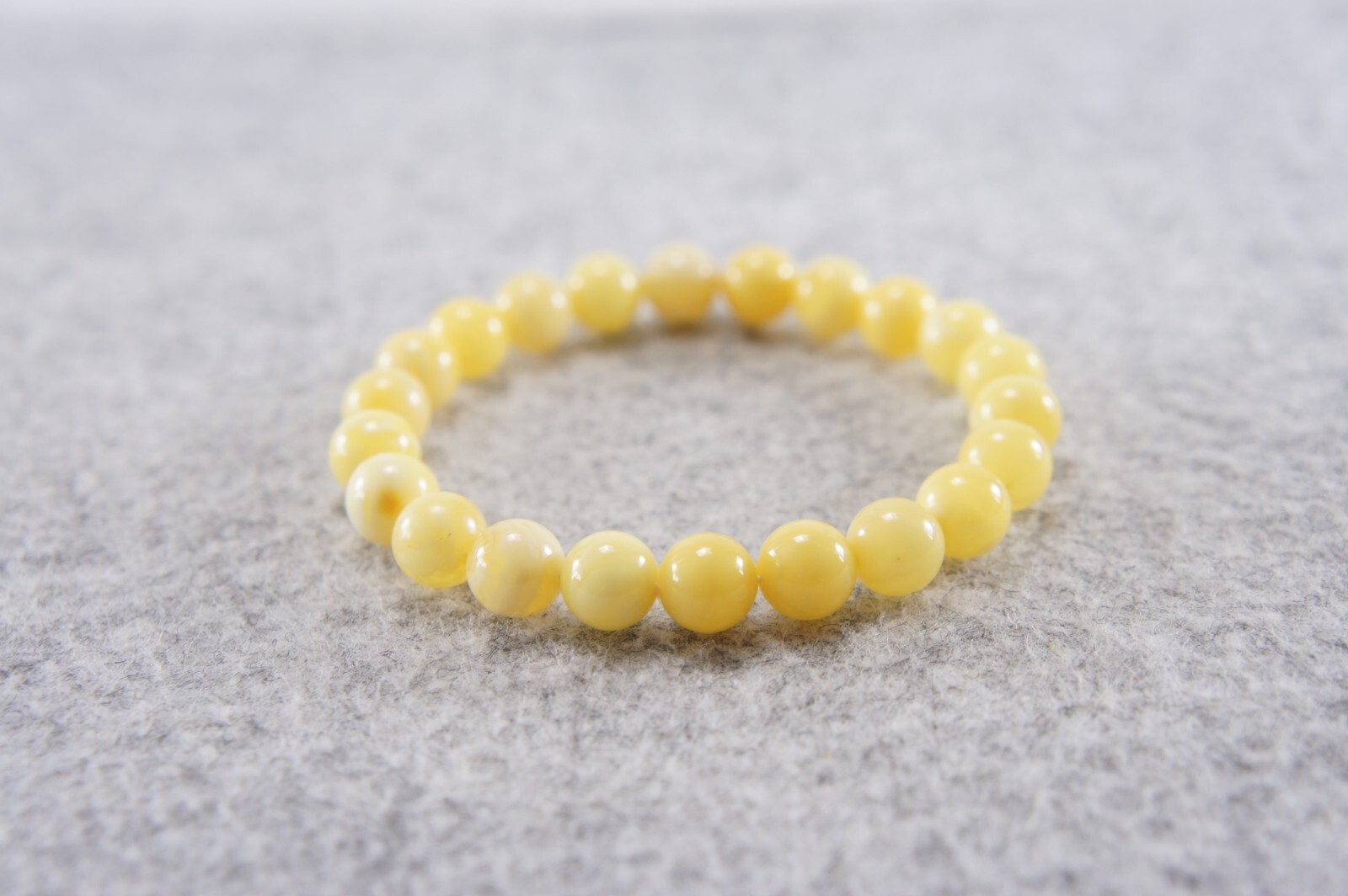 Natural Baltic Amber Bracelet 9.5 g /0.33 oz/ Beautiful Gift For Unisex #2345A