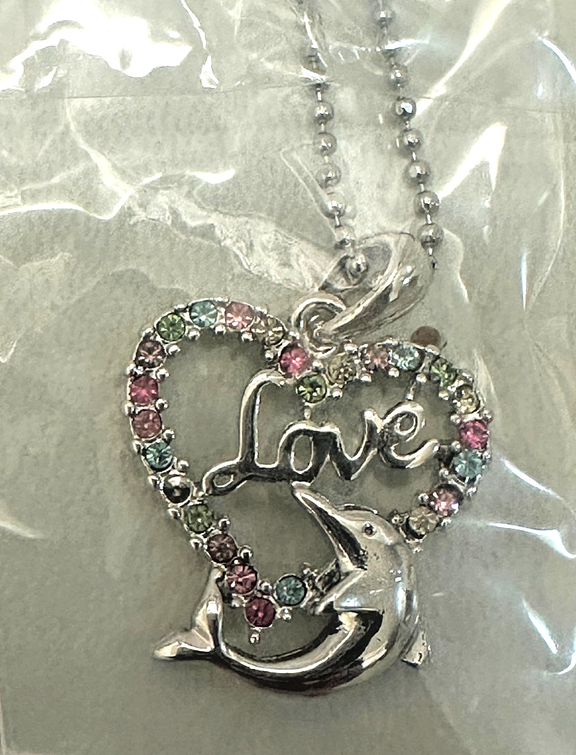 New 20pcs Crystal Charm Pendant Necklaces Jewelry #54 Love Infinity K-Fashion