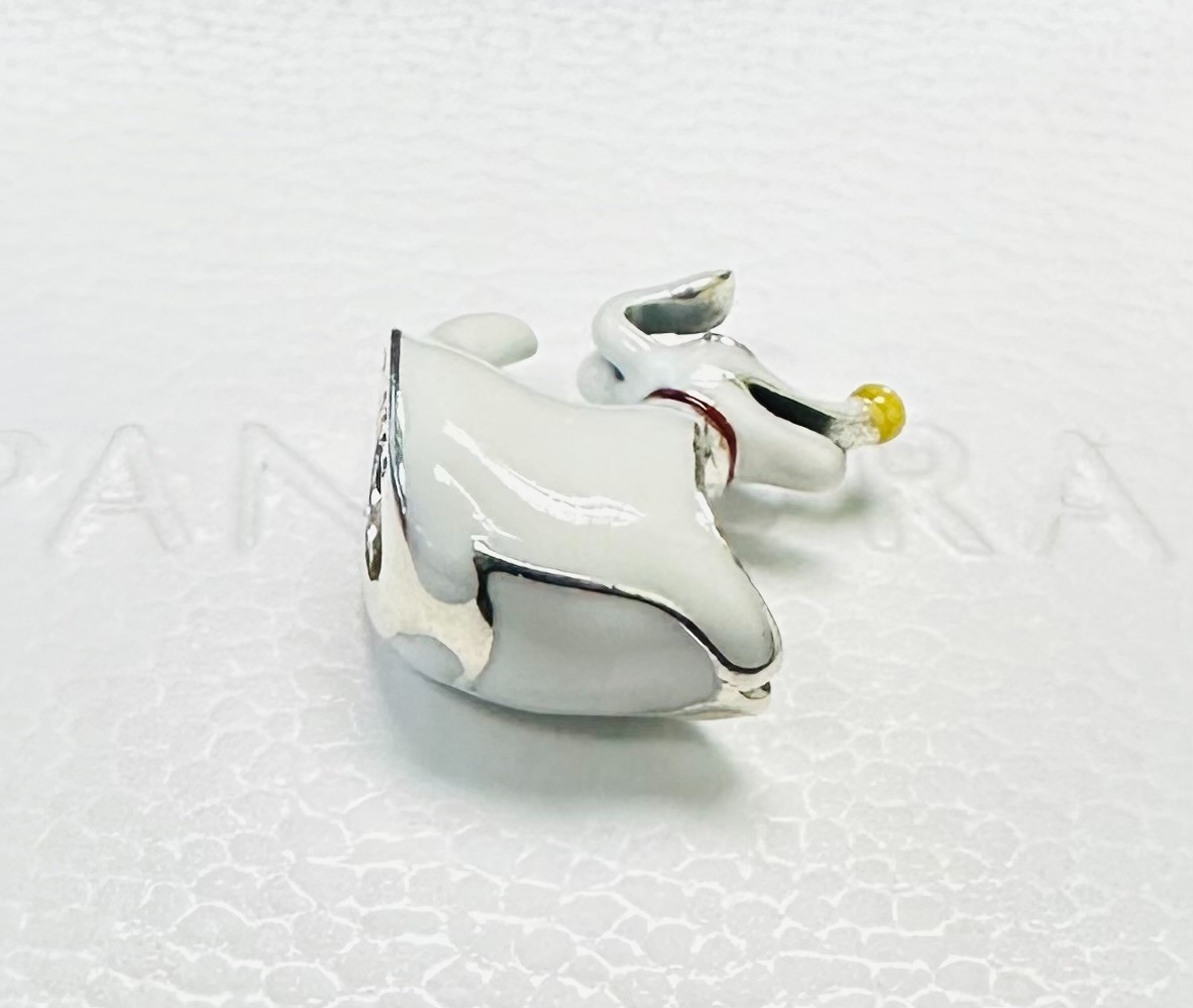 Pandora The Nightmare Before Christmas Zero Charm 794026C01 +FREE Box +Tag