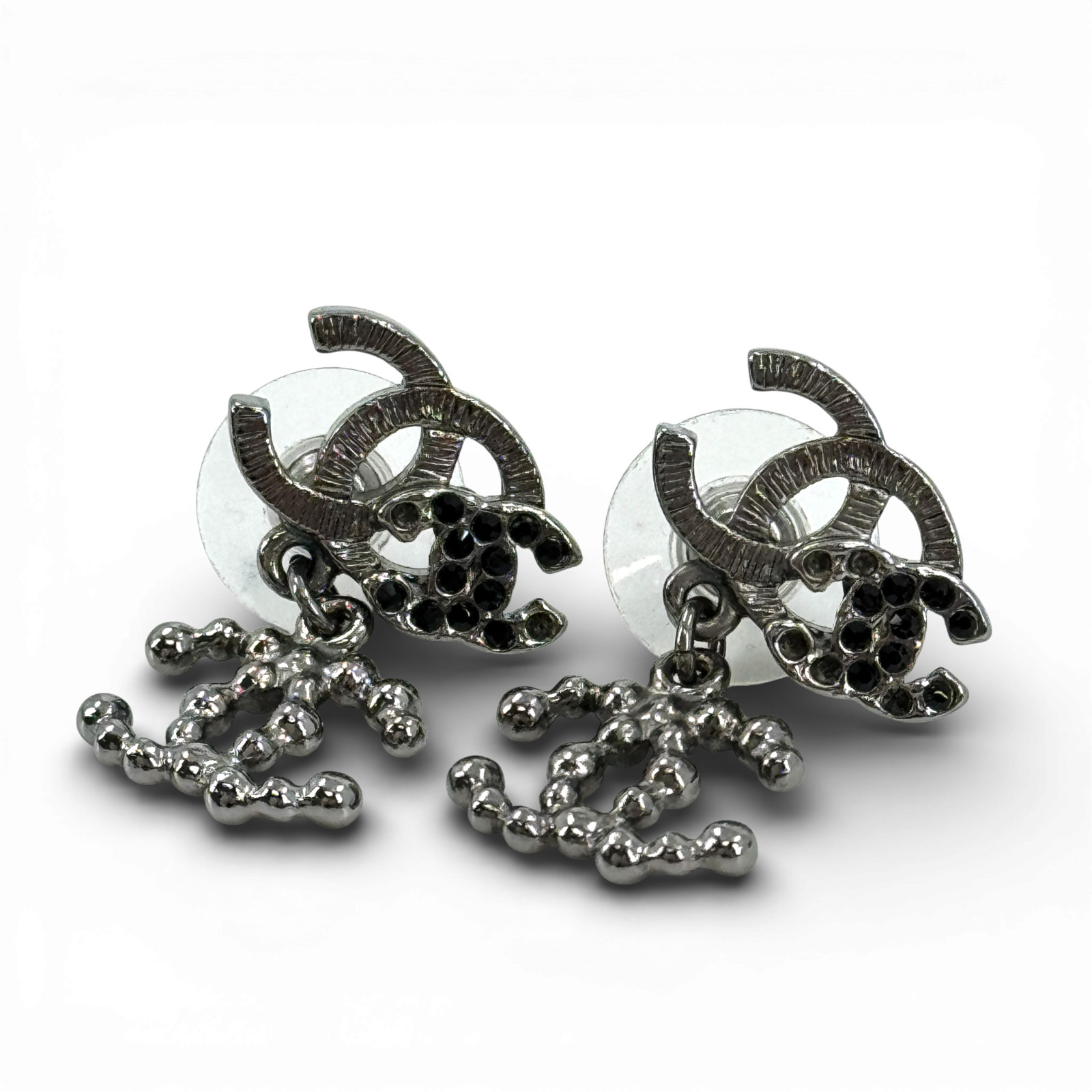 Auth CHANEL Coco SP Charm Earring SRE802