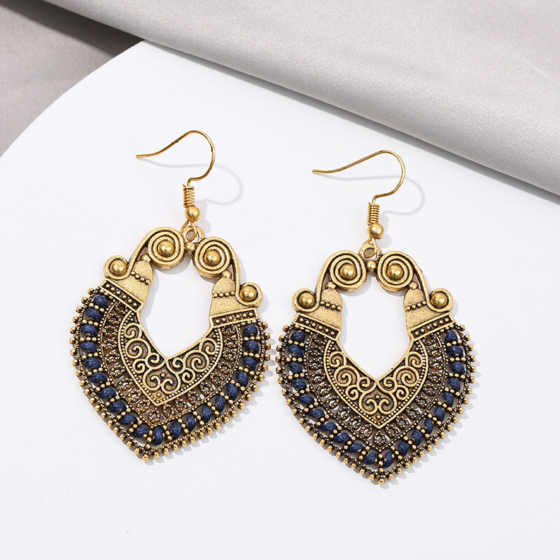 BOHO Earrings Fringe Tassel Bohemian Retro Ethnic Dangle Drop Handmade Jewelry