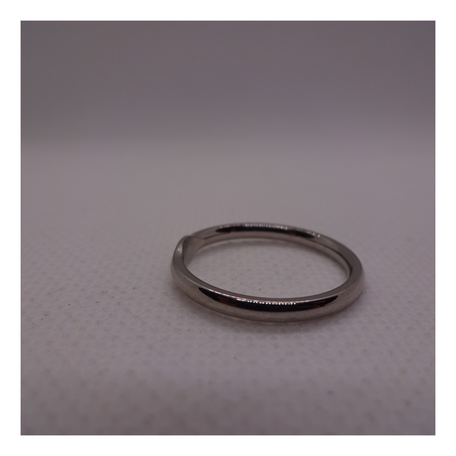 HOPE CrissCross Rhinestone Ring Size 5 &WingedHeart Band Ring Size 7 Silver Tone