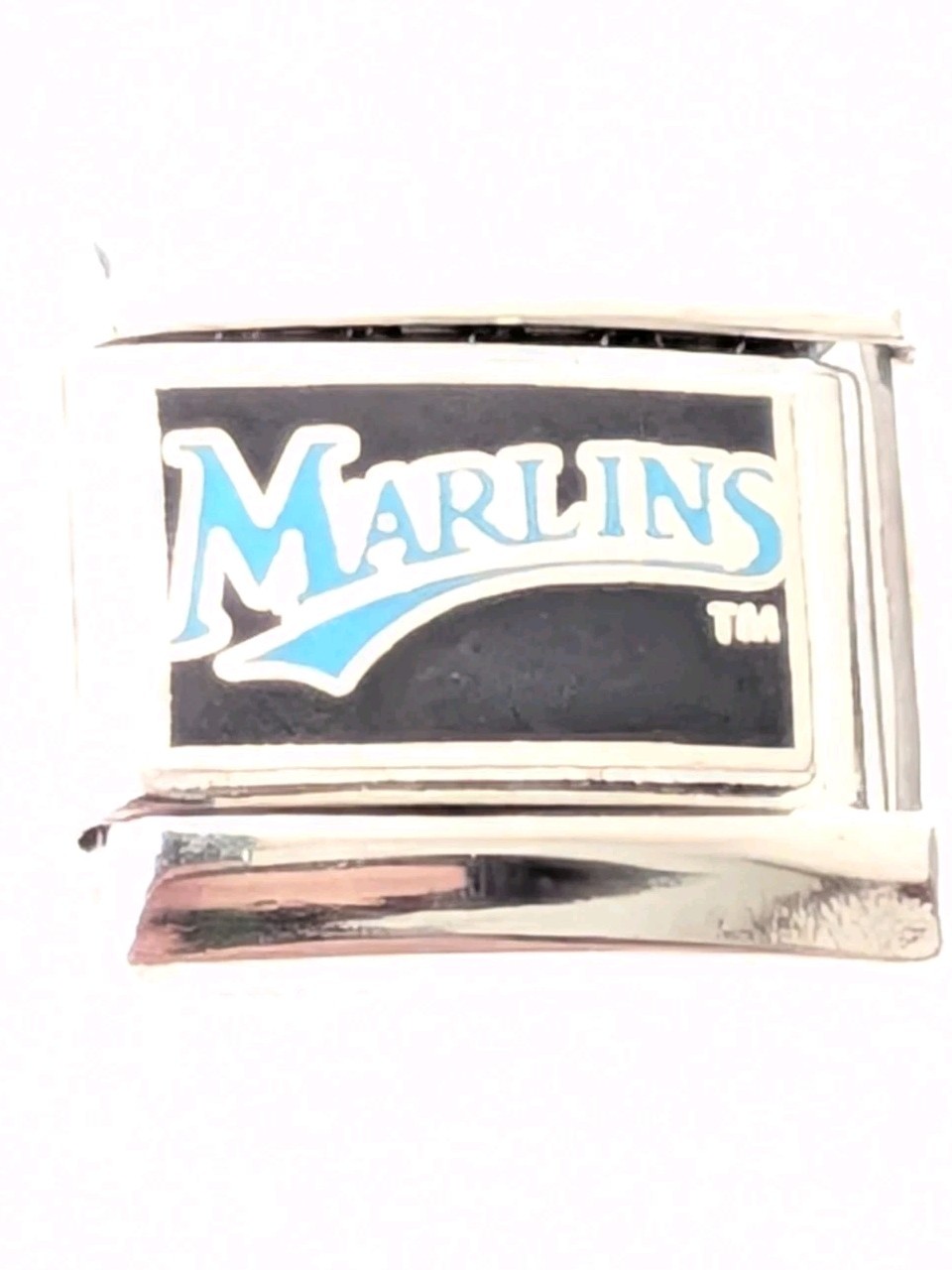 Authentic Peter David Licensed MLB Marlins Miami Italian Charm 9mm Link E187