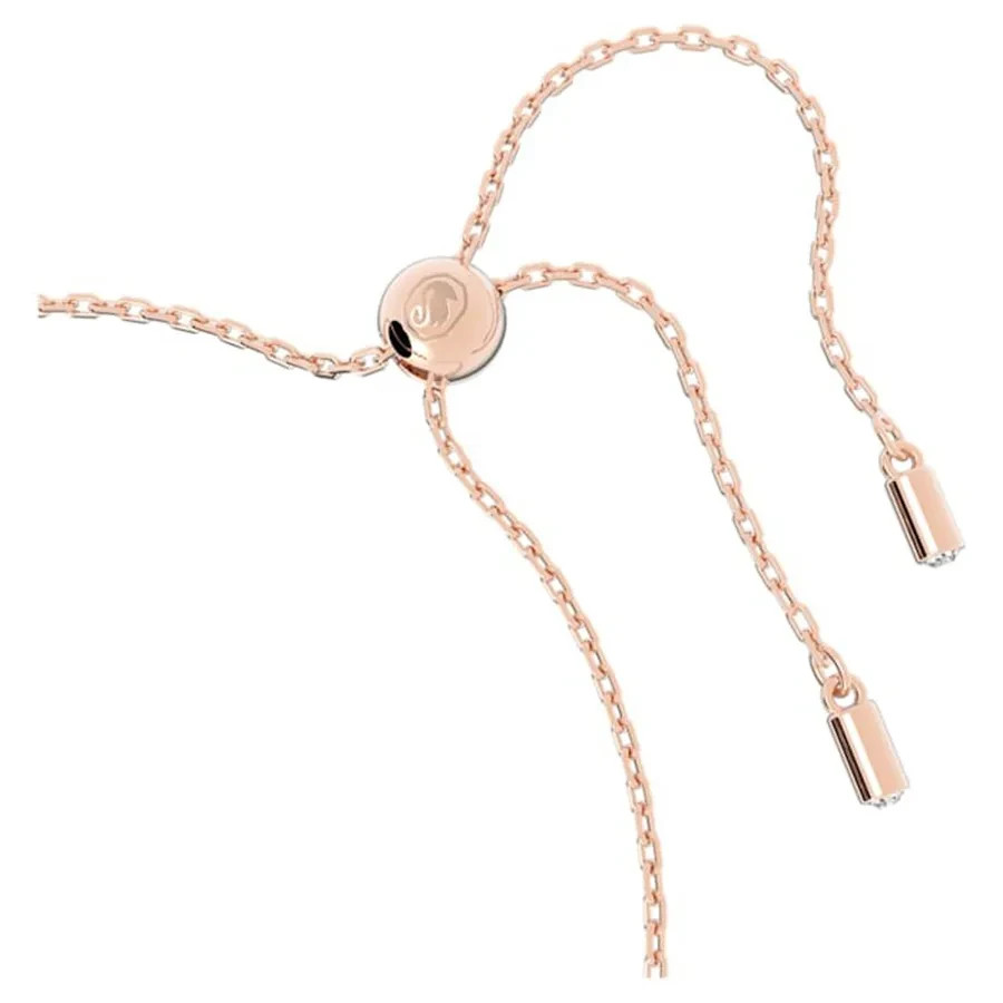 Gema Candy Bracelet, Rose Gold Tone, Mixed Cut Pink Crystals, Adjustab