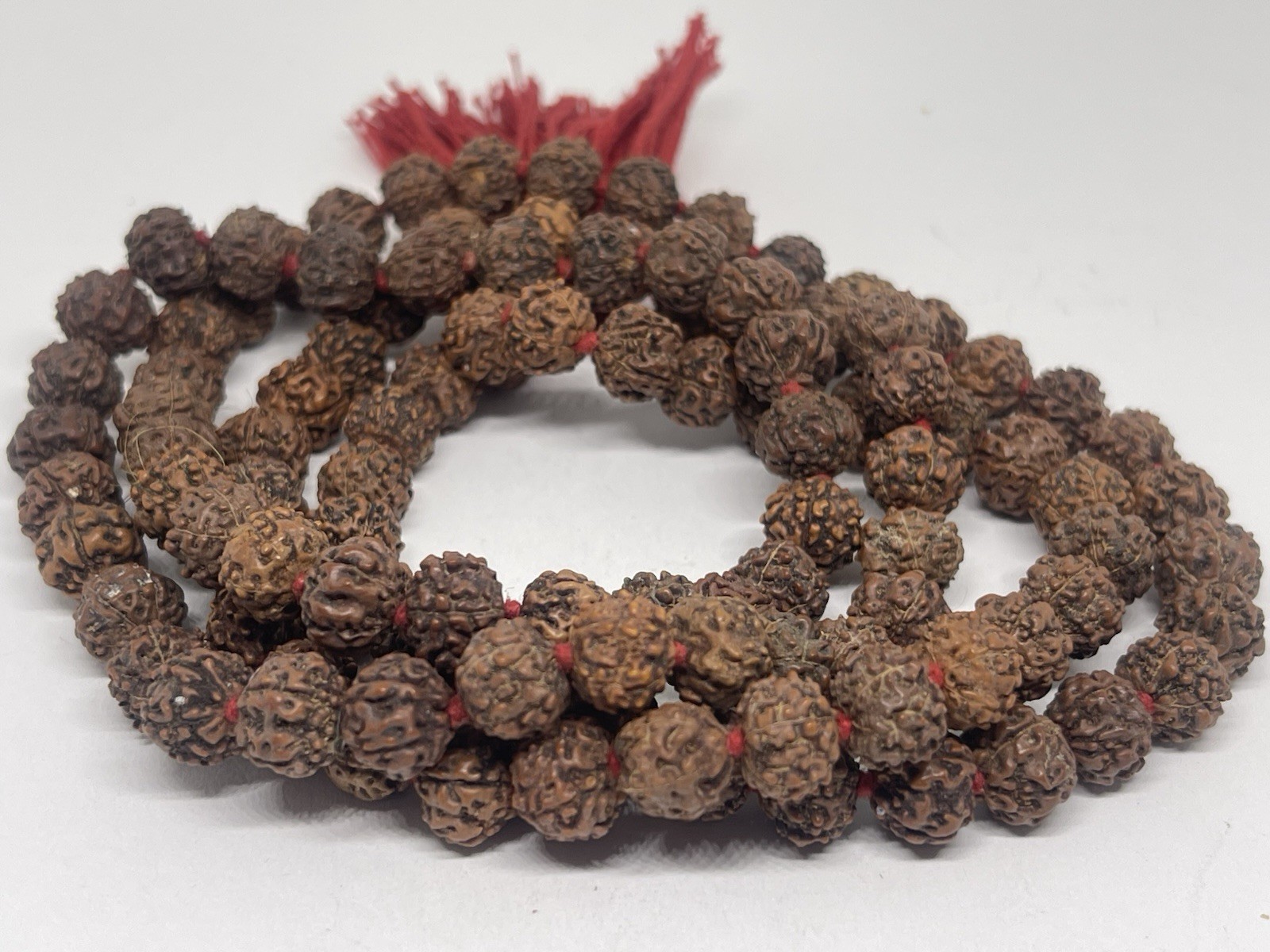 Genuine 108 Authentic 5 Mukhi Nepali Rudraksha Beads|Healing Beads| Spiritual