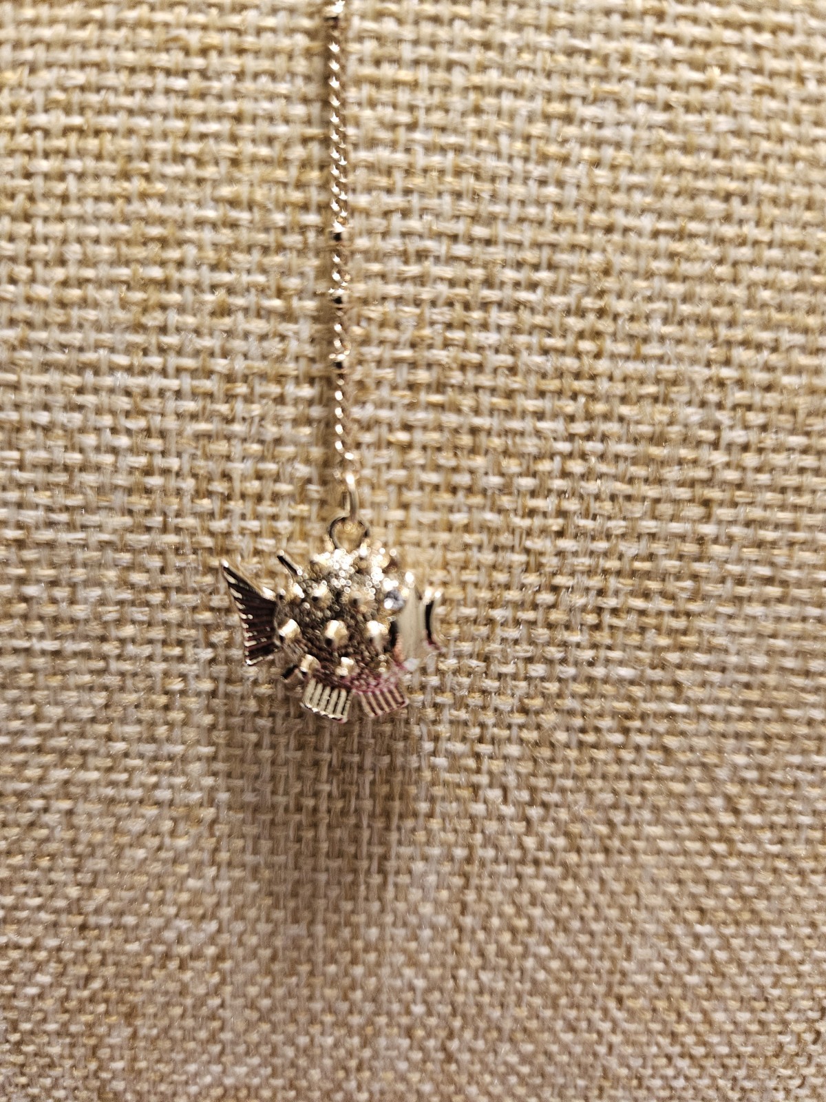 Lilly Pulitzer Gold Starfish Tiered Necklace NWT $78
