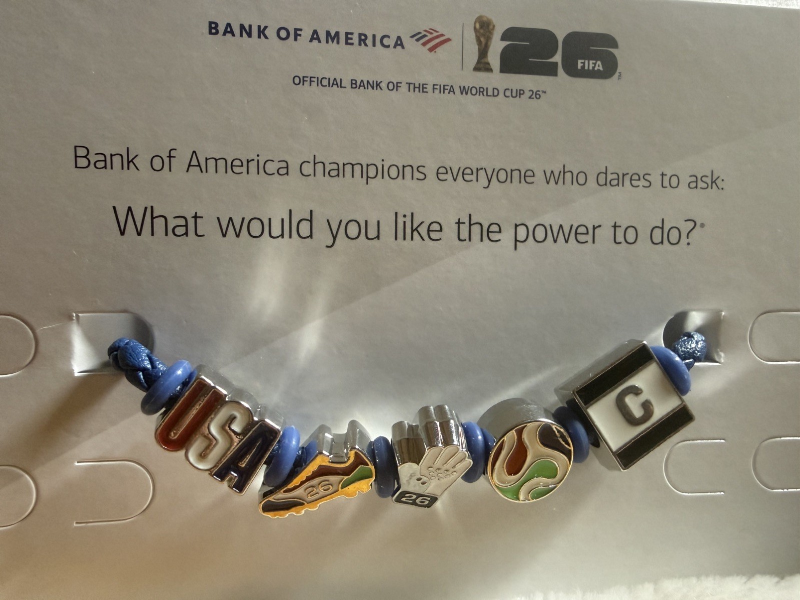 FIFA World Cup USA Bank Of America USA Bracelet