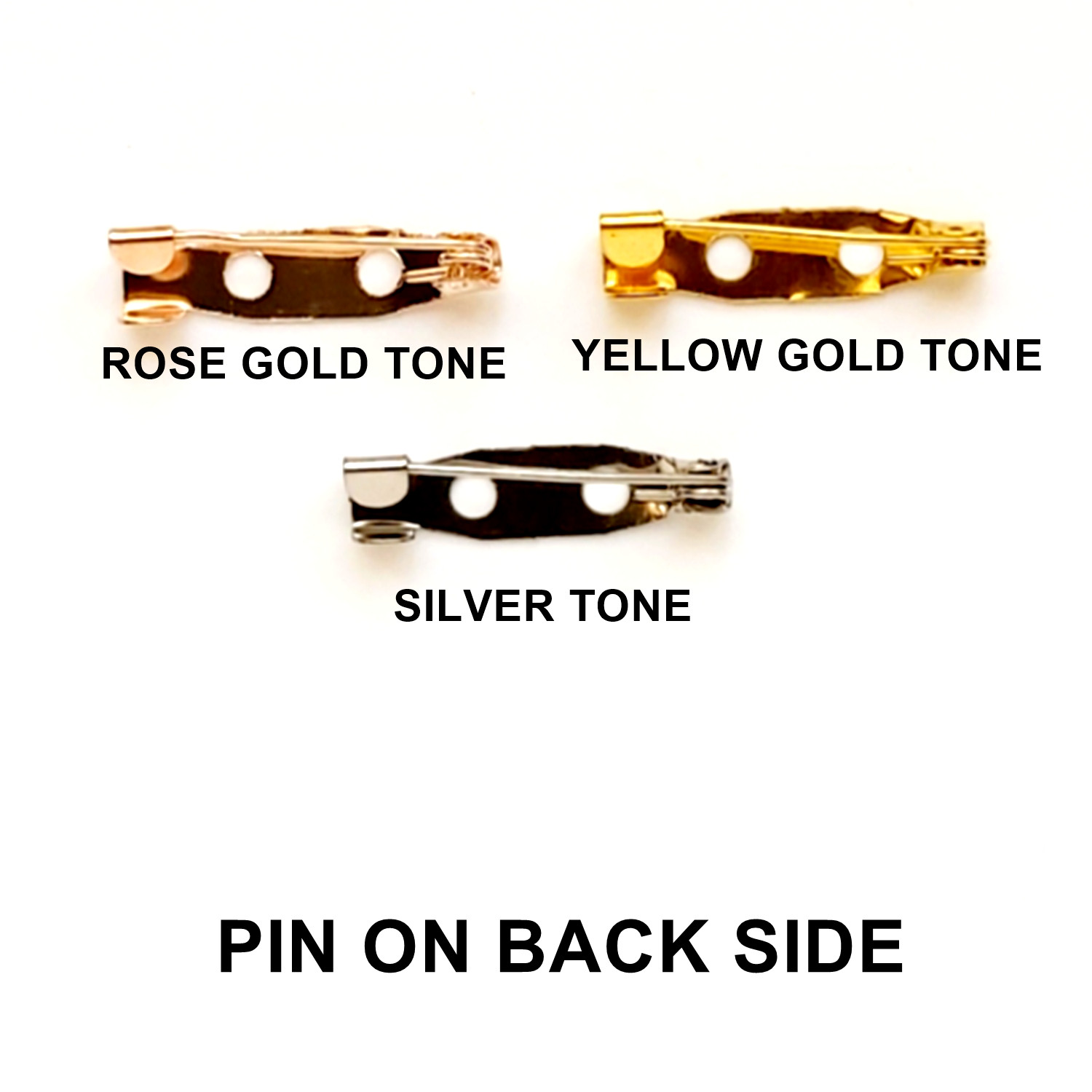 Valentine’s Day Cherub & Roses Brooch/Pin Silver, Gold and Rose Gold Tone USA