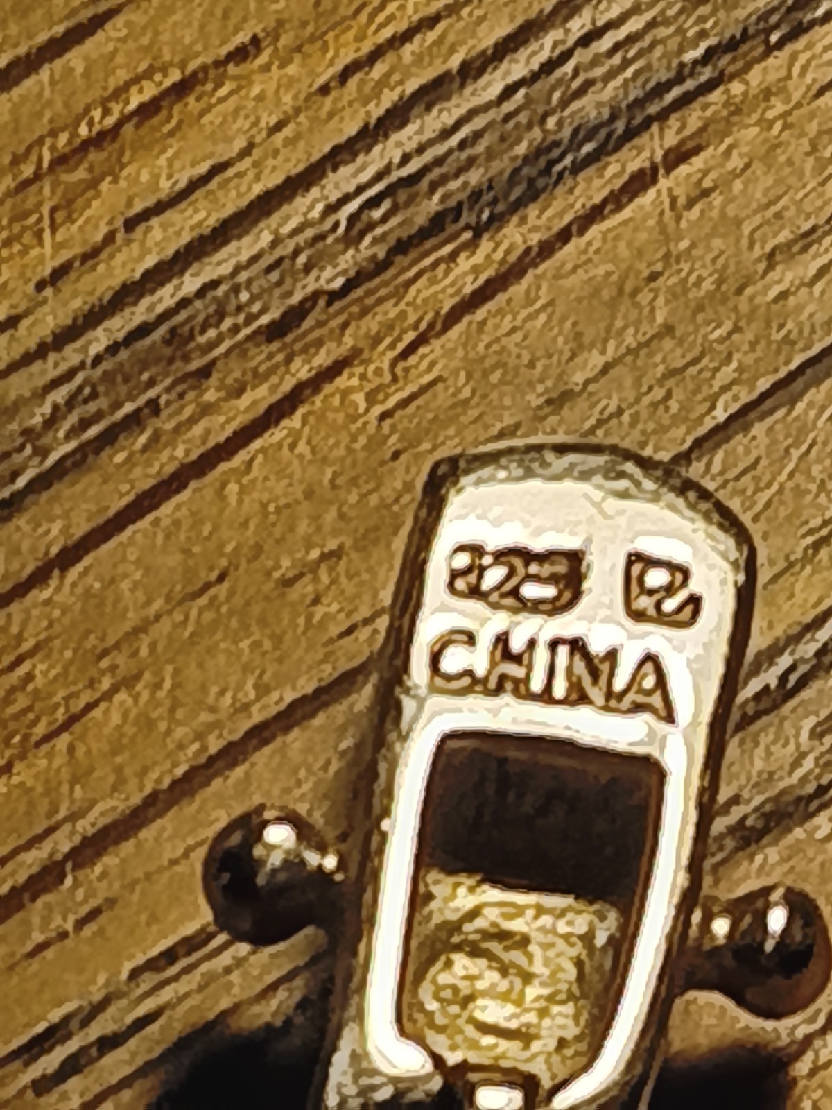 Silver 925 seven-in Bracelet. Marked China R 3/8″ Width Beautiful Bracelet Heavy