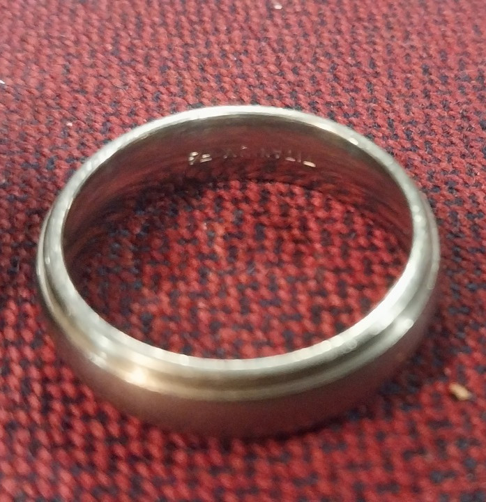 Lot of 3 Titanium rings size varies great condition