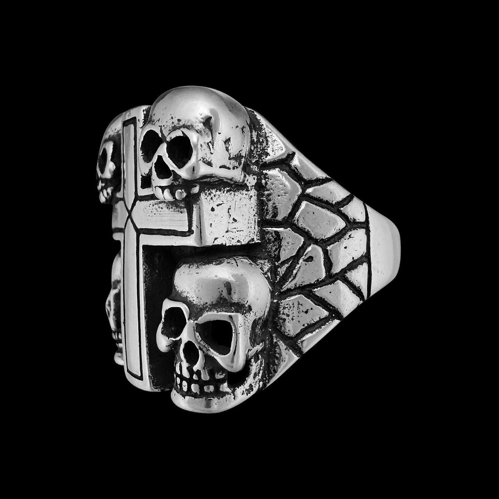 Eddie Munson Rings – Exact rings from the TV show – Ready to ship, Stranger…