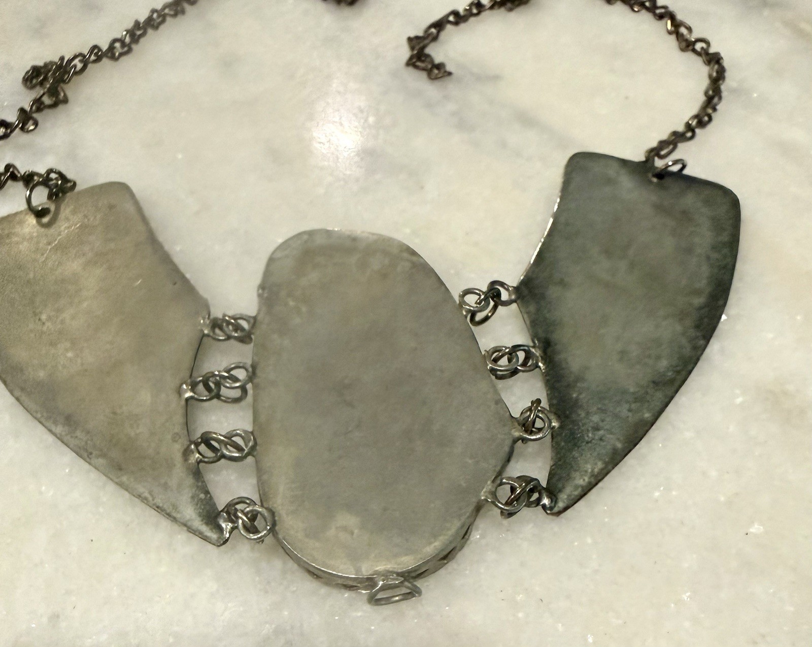 Lot of 3 statement necklaces chunky – Needs Little TLC