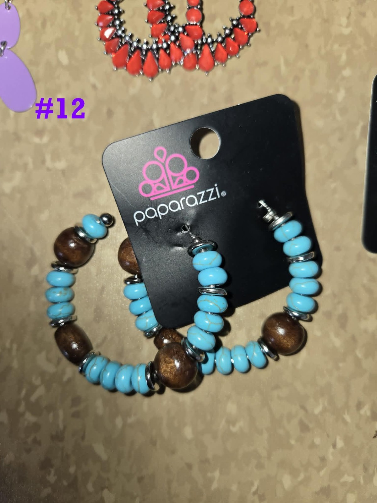 Paparazzi Earrings, Pick 4 Pairs