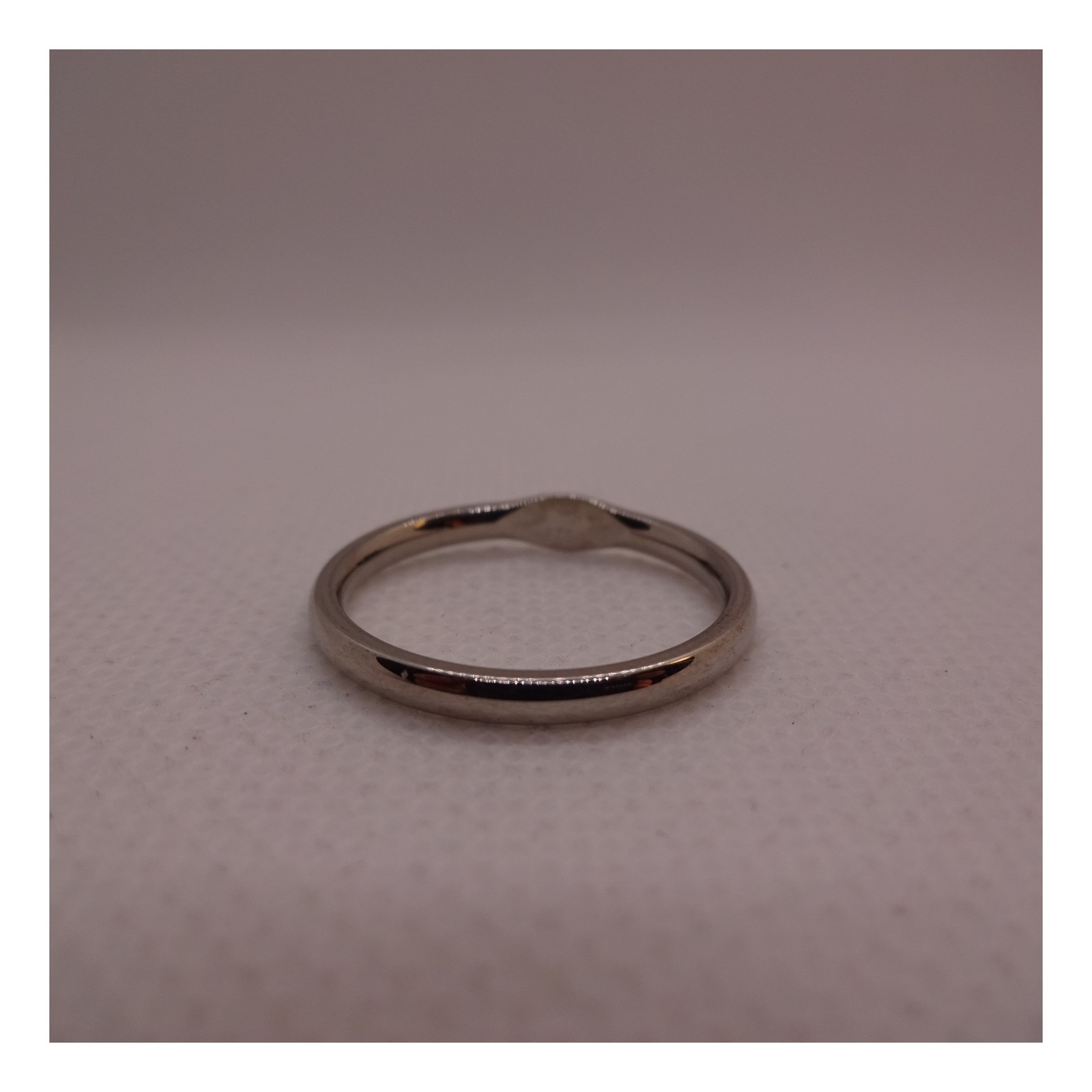 HOPE CrissCross Rhinestone Ring Size 5 &WingedHeart Band Ring Size 7 Silver Tone