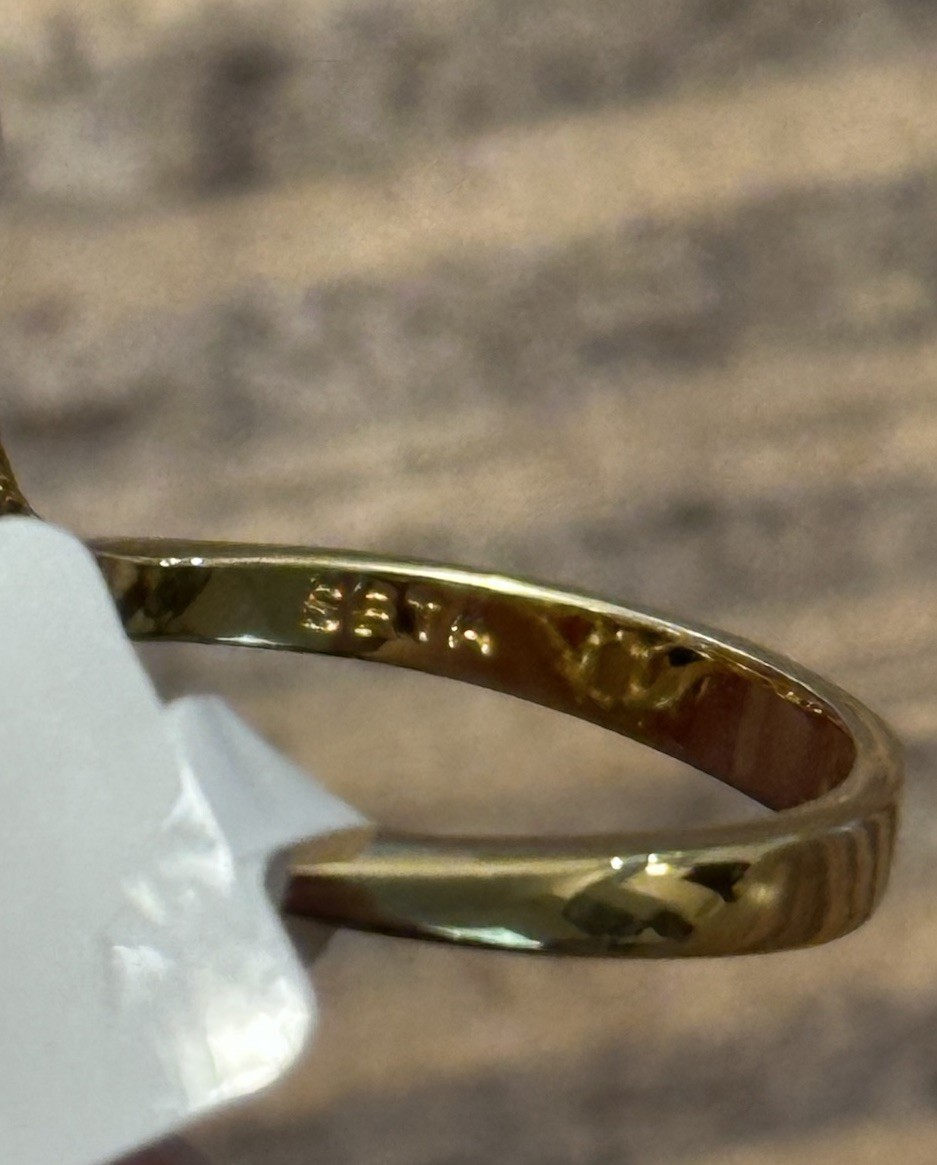 PalmBeach Jewelry by SETA Ring Genuine Gemstone Cluster