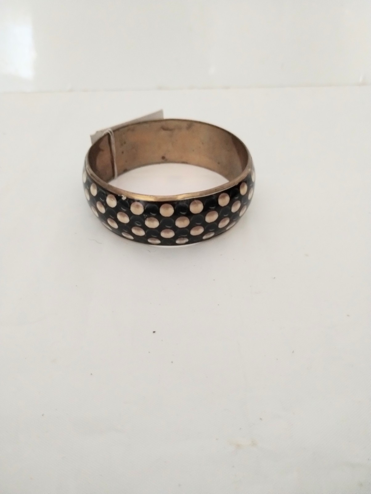 Smooth Finish Black and Ivory Bohemian Bracelet NWT
