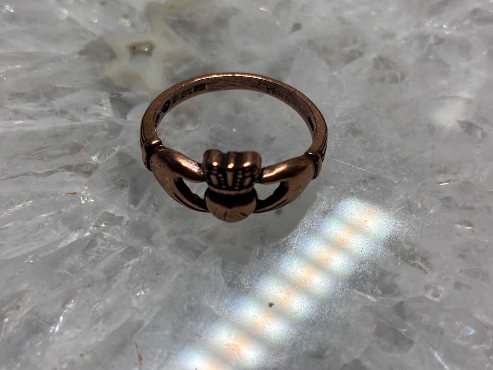Solid copper ring #CR050 – Available in Sizes 6 to 10.