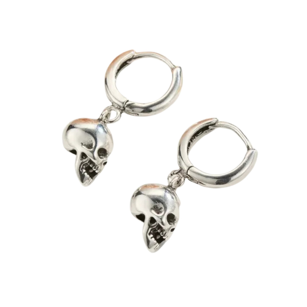 Skull Earrings Rave Festival Party Techno EDM Jewellery