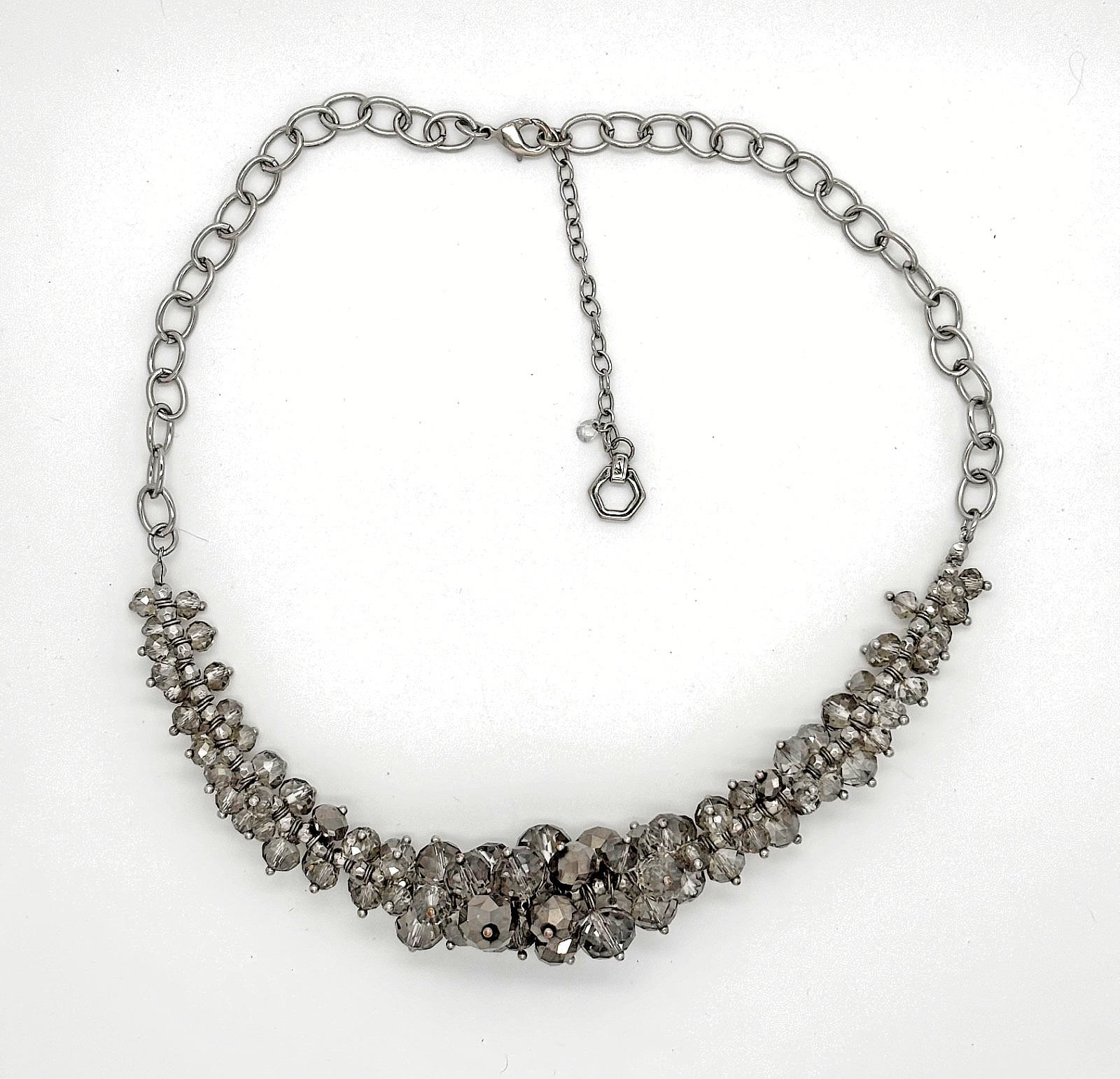 Simply Vera Faux Crystal Beaded Statement Necklace Vera Wang 20″