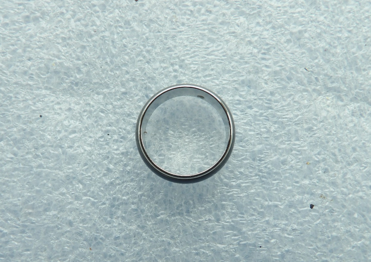Silver Mood Ring Size 5+ Multicolor, Changes Color by Temperature