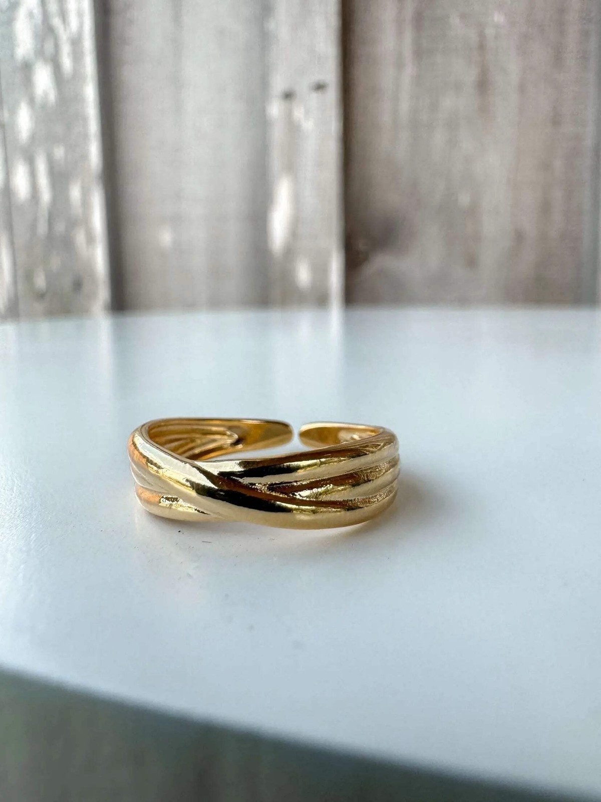 Simple Everyday Wear Adjustable Ring
