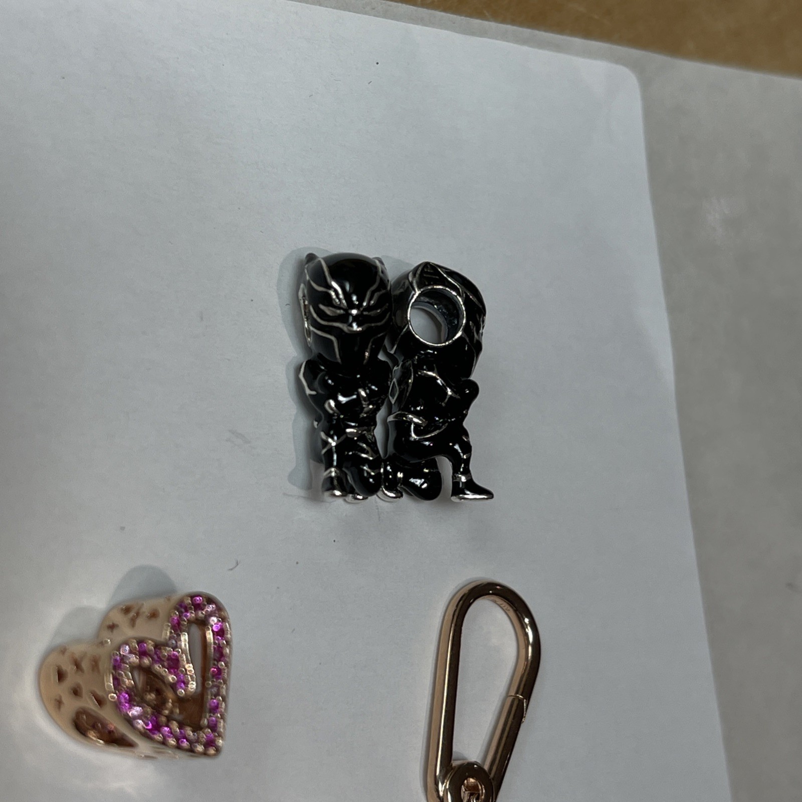 Qty 5 Authentic PANDORA Dangle Charms See Pics