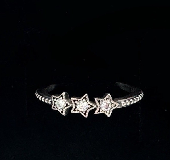 Celestial Stars Pandora Sterling Silver Ring Size 5.5