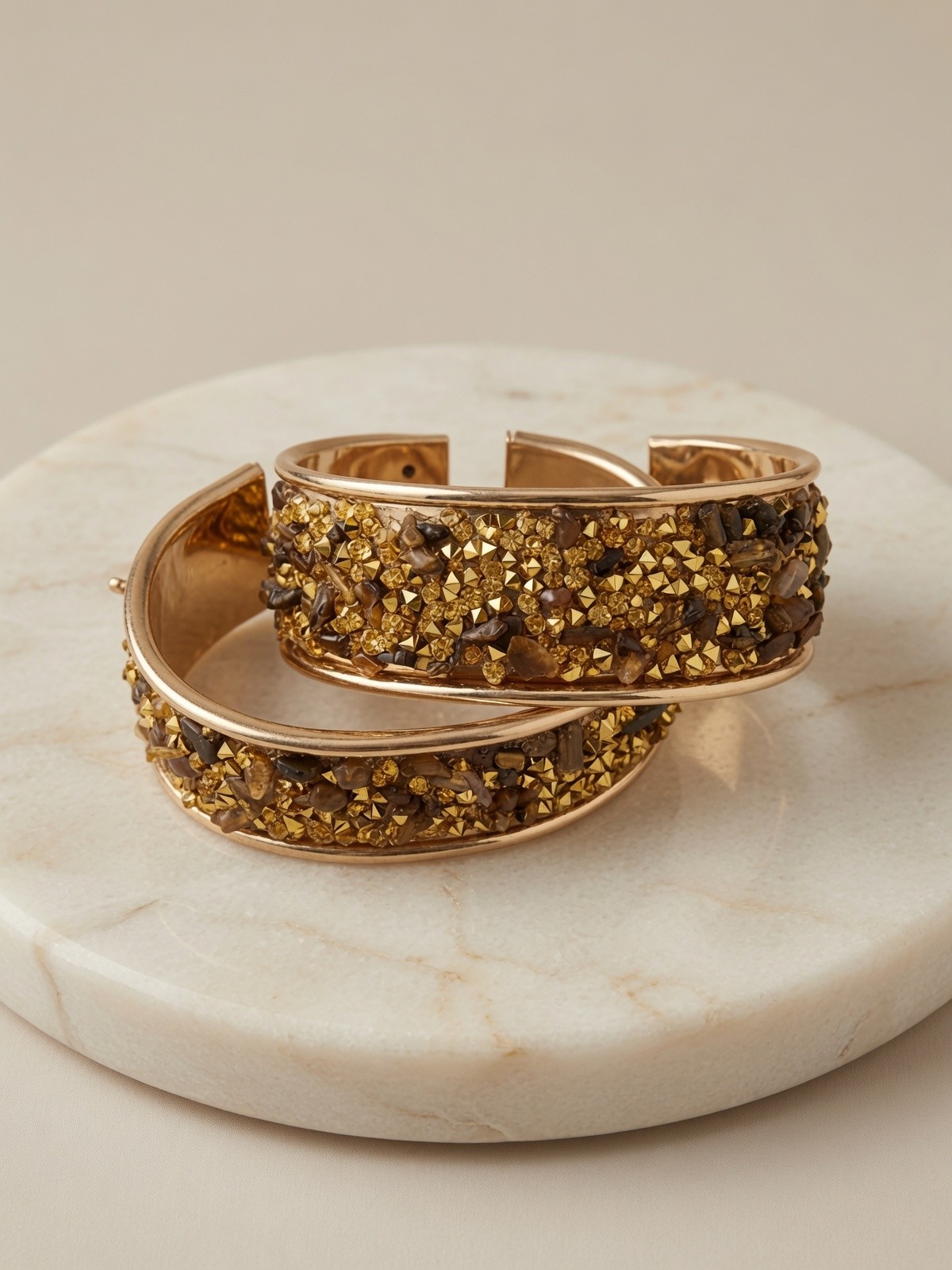 fashion bangle bracelets 9 pair sold together