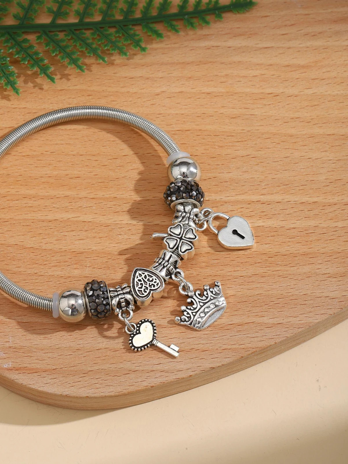 Charm Bangle Chain Beaded Beads Bracelets Women Summer Romantic Gift Fashion New