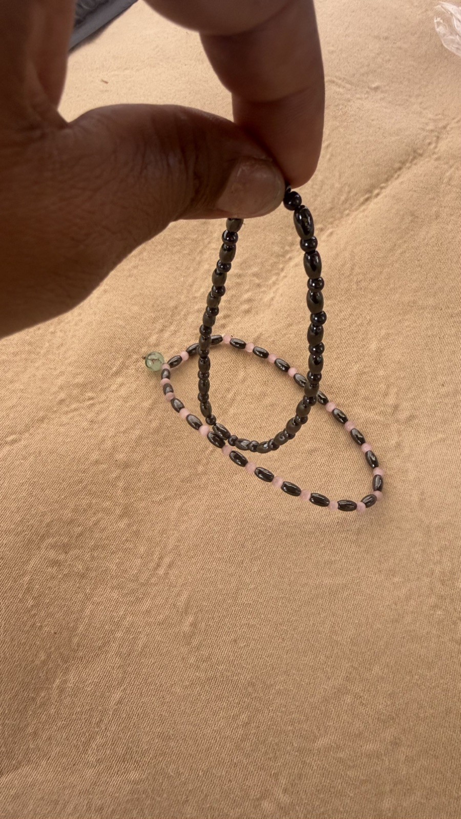 Hematite Magnetic Therapy Anklet 9.5” Long. Helps Pain, Anxiety, Circulation 2